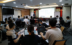 8月14日，某知名保险科技企业AIA敏捷项目管理内训如期展开！
