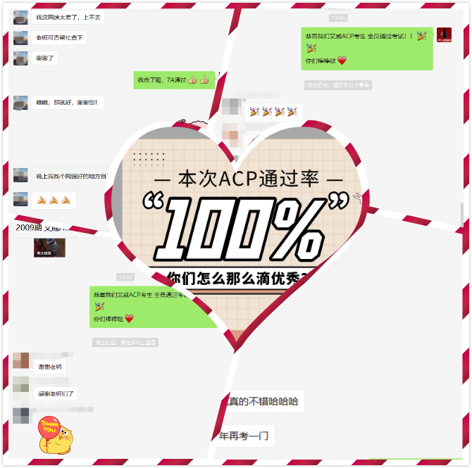 疫情后的第一次考试！本期ACP学员顺利通过考试！