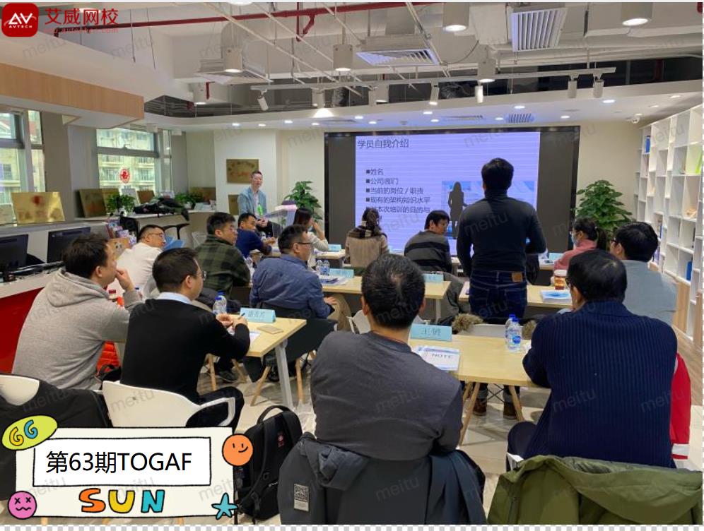 企业架构师TOGAF认证上海面授班成功开课!
