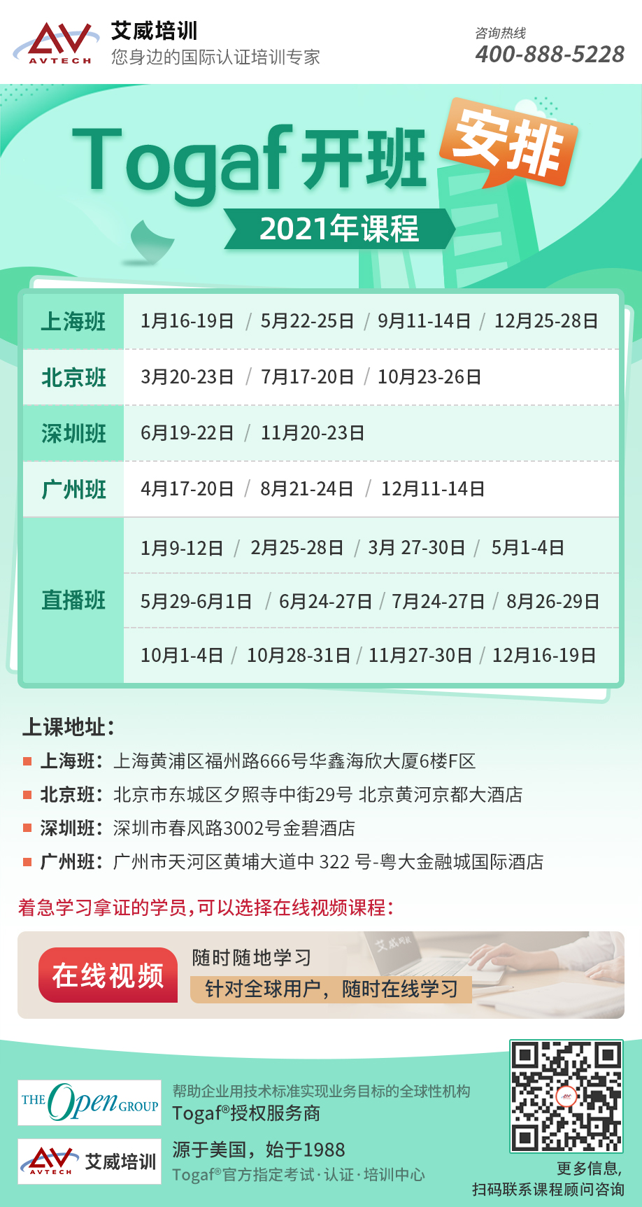 企业架构师TOGAF认证上海面授班成功开课!