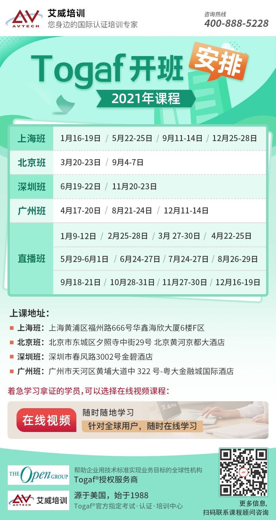 第73期TOGAF 认证面授班圆满结束!