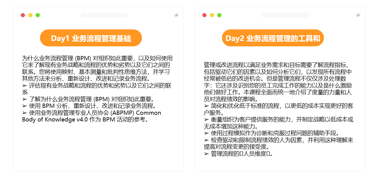 CBPP国际业务流程管理认证课程6月新开班，迈向新高度！插图-2