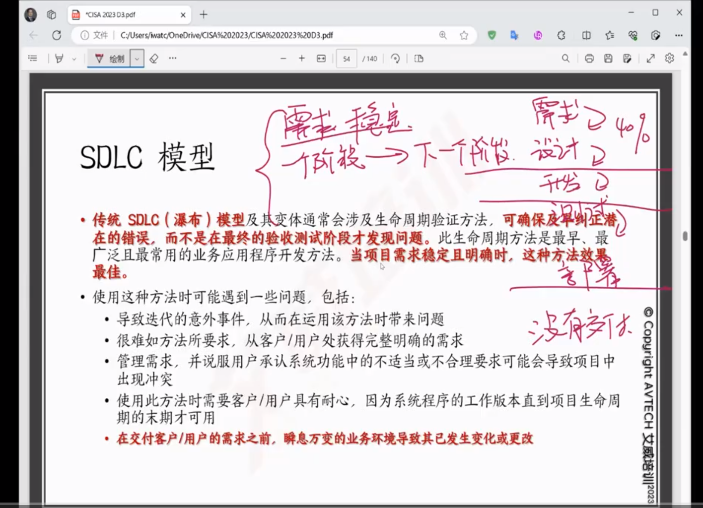 热烈祝贺，艾威CISA第39期热证培训如期举行！